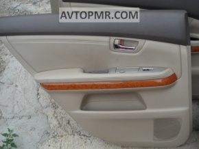 Door trim panel rear left Lexus RX300 RX330 RX350 RX400H 04-09 beige
