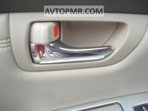 Lexus RX300 RX330 RX350 RX400H 04-09 inner rear left door handle beige