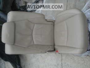 Rear seat left Lexus RX300 RX330 RX350 RX400h 04-09 leather beige
