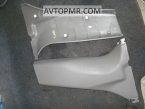 Lower right center pillar trim for Nissan Leaf 11-12, gray