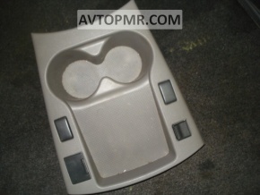 Front console trim with cup holders for Nissan Leaf 11-12