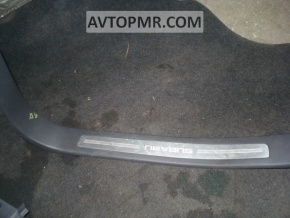 Subaru b9 Tribeca front right inner door sill plate