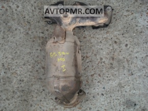 Rusty rear exhaust manifold with catalytic converter for Lexus ES300 ES330, with lambda sensor