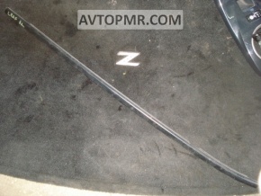 Door-glass molding, central rear left, Nissan Leaf 11-12