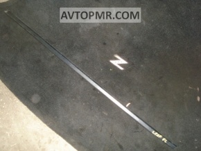 Door-glass molding, central front left, Nissan Leaf 11-12