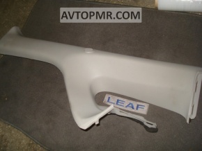 Nissan Leaf 11-12 front pillar trim, left, gray