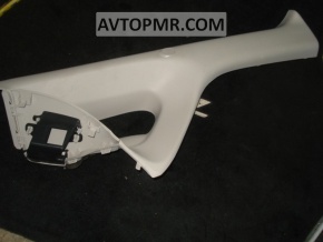 Nissan Leaf 11-12 right front pillar trim, gray
