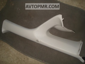 Nissan Leaf 11-12 right front pillar trim, gray