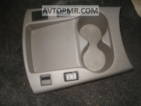 Front console trim with cup holders for Nissan Leaf 11-12