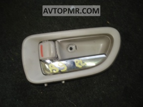 Subaru b9 Tribeca gray inner rear left door handle