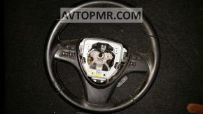 Suzuki Kizashi 10-15 black leather steering wheel