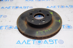 Front right brake disc for Toyota Prius 2004-2009, 22mm