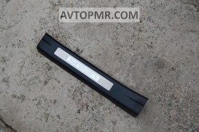 Illuminated rear right door sill plate for Lexus RX300 RX330 RX350 RX400h 04-08, black