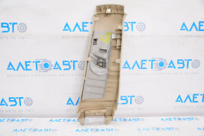 Left center pillar trim, upper belt, Lexus RX300 RX330 RX350 RX400h 04-09, gray