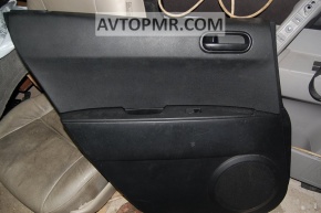 Rear left door panel for Mazda CX-7 06-09, black