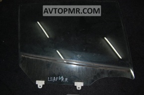 Rear right door glass for Nissan Leaf 11-12