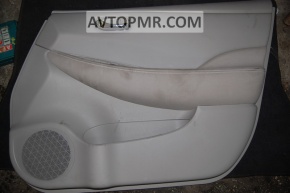 Nissan Leaf 11-17 front right door trim panel, gray