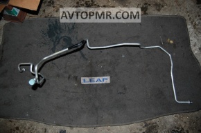 The air conditioning hose is long, iron, and thin. Nissan Leaf 11-12