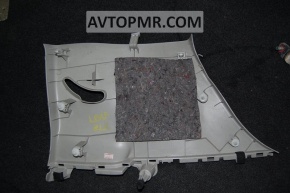 Nissan Leaf 11-12 rear pillar trim, left, gray