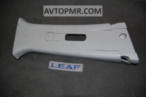 Nissan Leaf 11-12 center pillar trim, upper left, gray