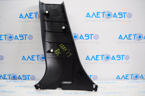 Nissan Leaf 13-17 lower right center pillar trim, black