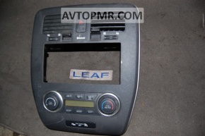 Nissan Leaf 13-15 display trim frame with air duct, under the radio