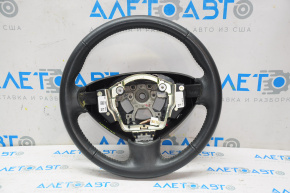 Nissan Leaf 13-17 black leather steering wheel