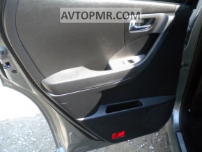 Rear left door panel, black, Nissan Murano z50 2003-2007