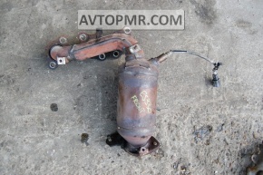 Front exhaust manifold with catalytic converter for Lexus ES300 ES330, with lambda sensor