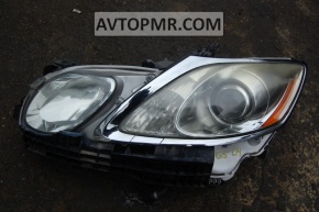 Left front headlight assembly for Lexus GS300 GS430 06-07 xenon, with headlight washer