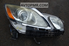 Chrome bezel for the front right headlight of a Lexus GS300 GS350 GS430 GS450h 06-11