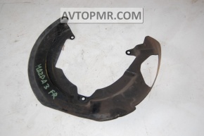 Metal brake disc cover, front right, Mazda3 2.3 03-08