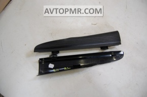Mercedes W211 black rear left door sill trim