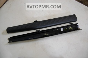 Front left door sill trim Mercedes W211 black