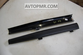 Mercedes W211 black front right door sill trim
