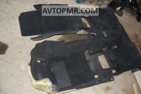 Mercedes W211 E550 black restyling floor covering