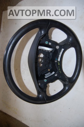 Mercedes W211 bare steering wheel, black rubber, restyling