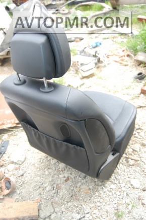 Driver's seat Mercedes W211 rest, without airbag, black leather