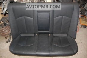 Rear seats, 2nd row, Mercedes W211, restyling, black leather