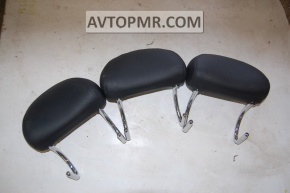 Rear seats, 2nd row, Mercedes W211, restyling, black leather