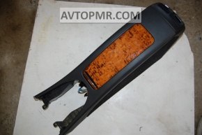Mercedes W211 black center console with armrest and cup holders