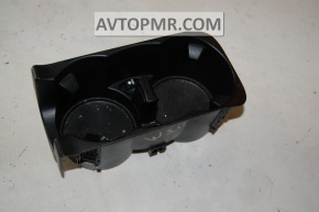 Mercedes W211 black center console with armrest and cup holders