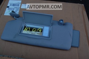 Subaru B10 Tribeca left visor, gray
