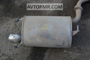 Rear muffler with barrel, right, Toyota Camry v40 3.5