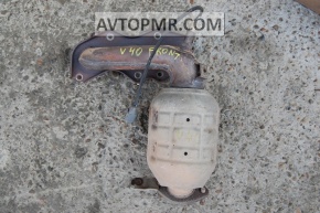 Front exhaust manifold with catalytic converter for Toyota Camry v40 3.5, with lambda sensor