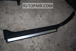Front right door sill plate for Nissan Murano z50 2003-2007, black