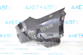 Rear bumper bare right BMW X5 E70 07-10 pre-restoration, black