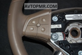 Left steering wheel control buttons for a Mercedes X164 GL pre-rest brown