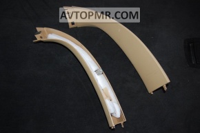 Right side trunk lid trim for Mercedes X164 GL, beige