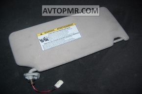 Left visor for Toyota Avalon 2005-2006, gray